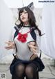 Coser@白烨 Vol.047: 魅惑狼姐姐-室外 (63 photos )